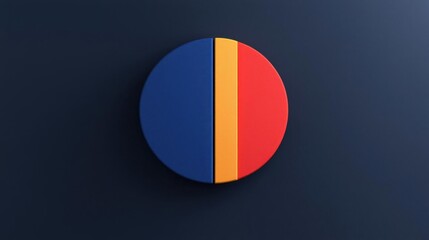 Fototapeta premium value and price worth comparison. Dynamic split-screen concept one side displays Value and Price breakdowns, the other highlights a Worth Comparison graph