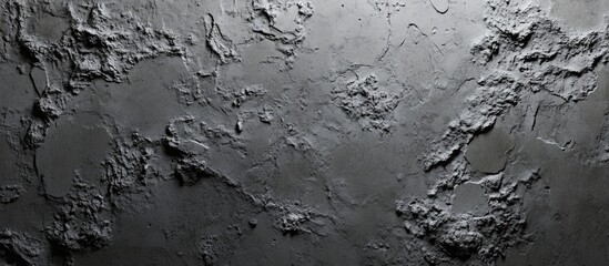 Fototapeta premium Textured gray concrete wall with plaster finish suitable for various design applications and backgrounds in creative projects.