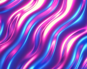 Abstract vibrant flowing fabric waves, digital design, creative background, graphic element