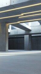 Stunning Modern Concrete Structure: A Minimalist Architectural Design