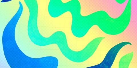 HD backgrounds and textures with colorful abstract art creations, minimalist design with abstract organic shapes