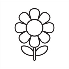 abstract flower vector illustration