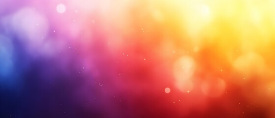 Colorful bokeh background, vibrant hues