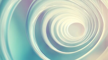 Mesmerizing Abstract Spiral Design: A Visual Symphony of Colors and Shapes