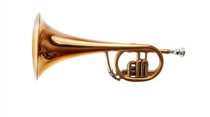 Obraz premium Party horn isolated on white background