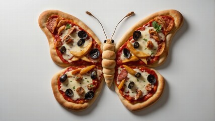 Butterfly-Shaped Pizza: Fun Food for Kids
