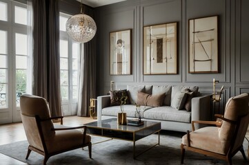 Fototapeta premium modern interior home design