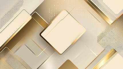 Geometric Abstract Architecture Design: A Modern and Elegant Composition