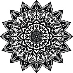 Flower Luxury mandala background with golden arabesque pattern Arabic Islamic east style
