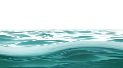 Fluid turquoise and white water background with swirling patterns resembling the sea's depth, creating an abstract and calming atmosphere. Ideal for product marketing visuals