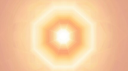 Radiant Geometric Abstract Art Design with Stunning Color Palette