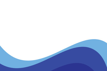 abstract blue wave background