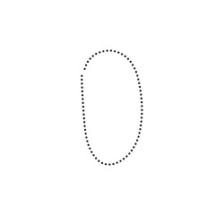 dotted geometric shapes