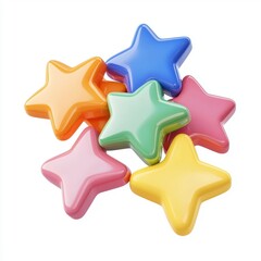 Obraz premium 3D icon cartoon isolated on a white background