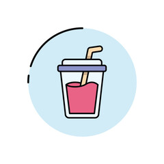 Juice vector icon