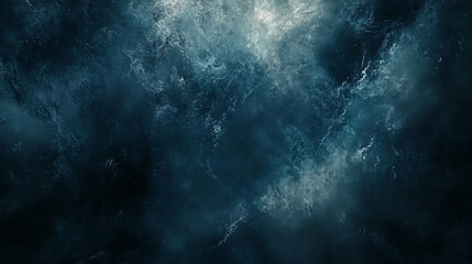 Obraz premium A captivating abstract depiction of turbulent water, showcasing the deep blue hues and dynamic wave patterns, evoking a sense of mystery and raw nature's power.