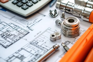 Breakdown of plumbing supply costs and project planning details. Generative AI