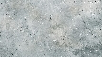 Close-up of grey terrazzo surface with natural and organic texture, featuring small rocks scattered throughout. Plain white background highlights the color contrast and intricate details.