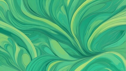 Amorphe Formen - Design Grafik Hintergrund - Limettengrün