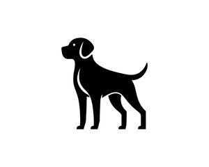 dog silhouette vector