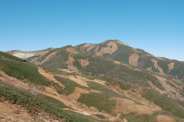 Obraz premium 秋の山の風景