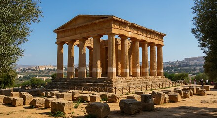 Fototapeta premium ancient roman forum