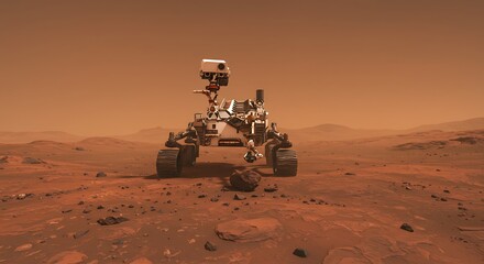 tractor in the desert