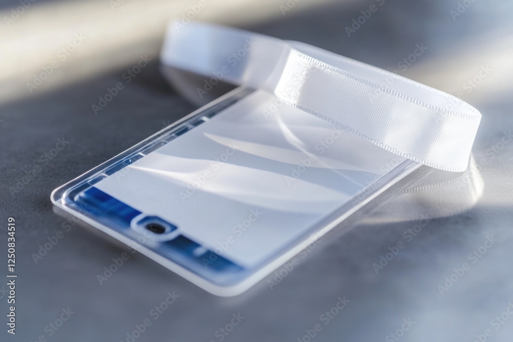 Poster a close-up shot of a cell phone placed on a table, with a plain background