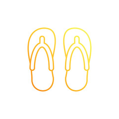 Flip-flops vector icon