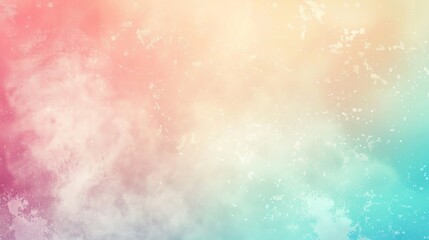 Abstract background with a gradient of red, yellow, and blue with a textured effect.