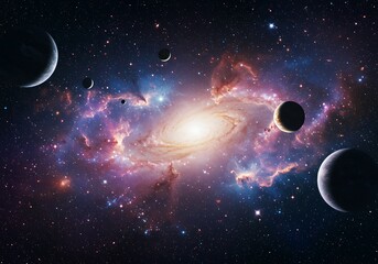 Obraz premium planet and space