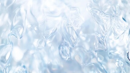 Obraz premium Stunning Abstract Ice Texture: A Captivating Frozen Water Design