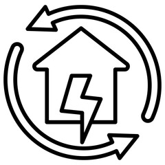 Smart Grid Icon