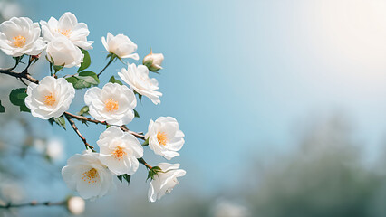 Obraz premium cherry blossoms in spring