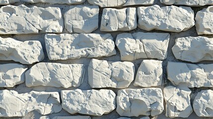 White brick wall texture background vector illustration on a transparent or white background. High-resolution PNG format, ideal for architectural designs, interior decor, and graphic design projects.