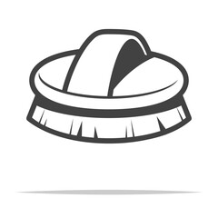 Pet grooming brush icon transparent vector isolated