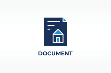 DOCUMENT vector, icon or logo sign isolated symbol illustration