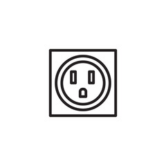 socket,power socket,double socket,icons set isolated on background best choice for your awesome project. Vector illustration