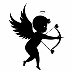 Fototapeta premium cupid with arrow
