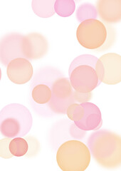 Beautiful and bright multicolored circle background.