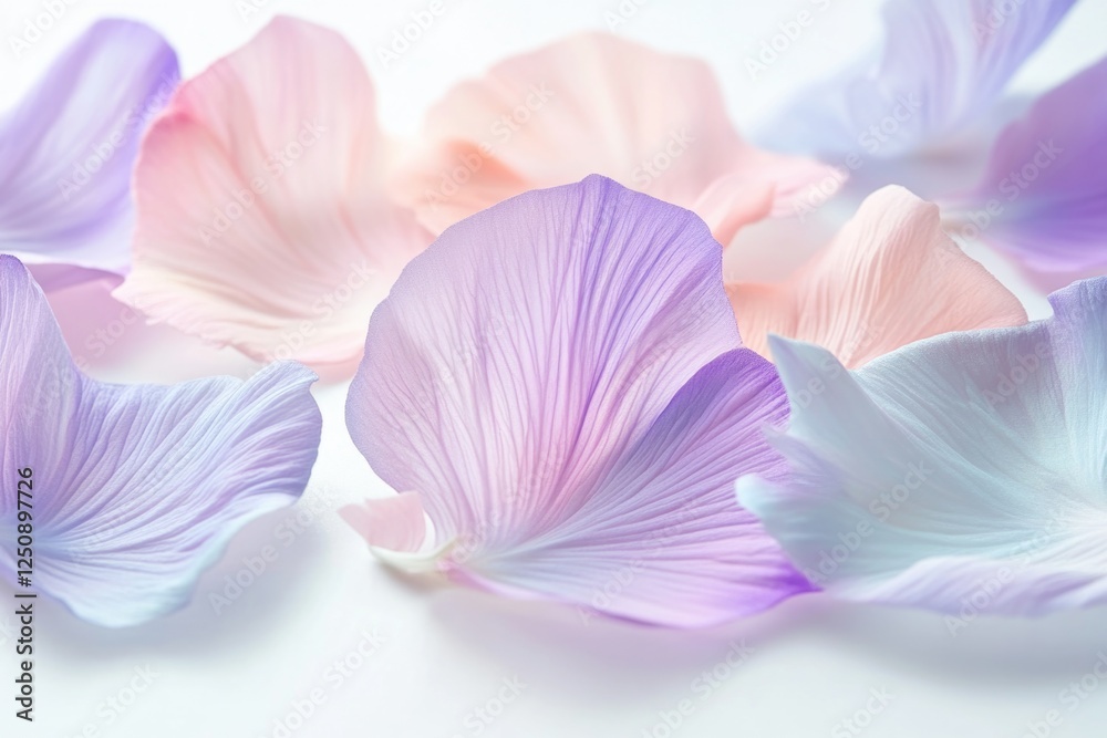 Poster a close-up view of a bouquet of colorful flowers arranged on a table