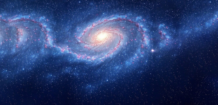 Cielo Nocturno Iluminado por una Infinitud de Estrellas Brillantes, recursos gr&aacute;ficos. luces en el espacio