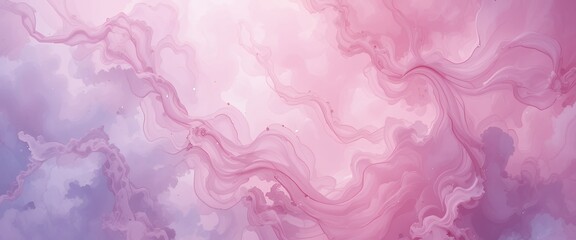Fototapeta premium Abstract Pink Purple Swirls Fluid Art Background Texture