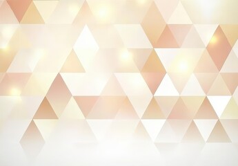 Fototapeta premium Soft Abstract Background Design with Triangles and Light Effects
