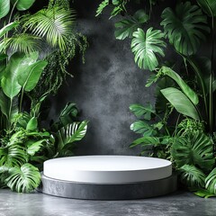 Tropical Plant Podium.