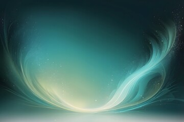 Design Vorlage Hintergrund Grafik Pr&auml;sentation - Dunkelgr&uuml;ner Farbverlauf - Dunkelt&uuml;rkis