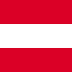 Austria National Flag Illustration