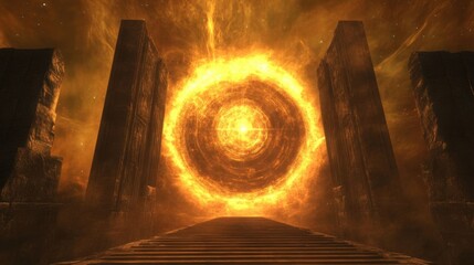 A gateway to a mystical star.