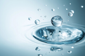 Moisturizer and skincare serum's precision and efficacy.
