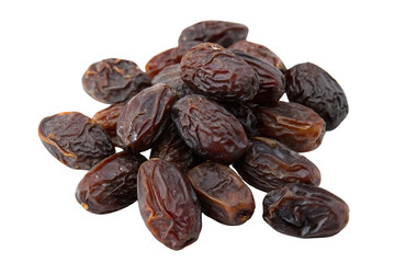 Obraz premium raisins on white background